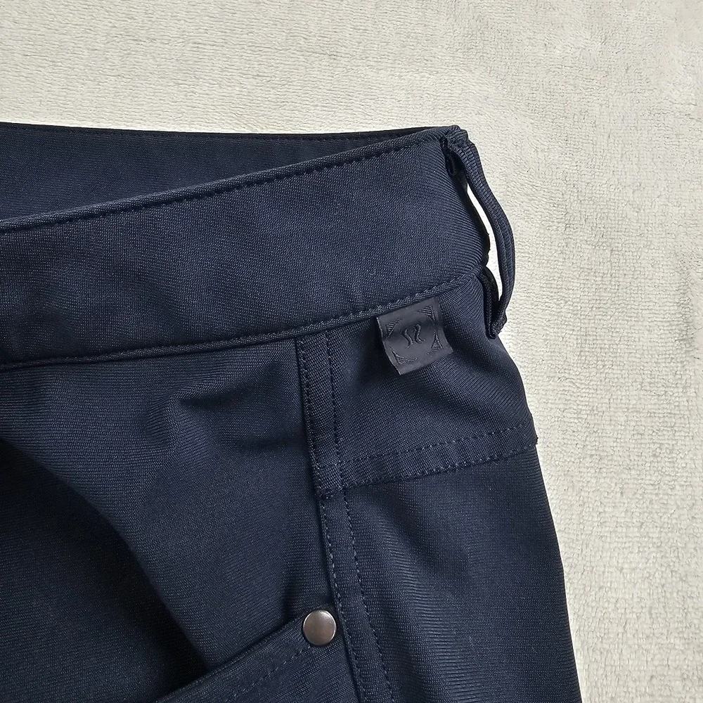 Lululemon Mens Pants 36x29 ABC Classic Warpstreme Navy Five Pocket Stretch